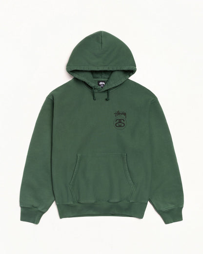 STOCK LINK HOODIE PIGMENT DYED