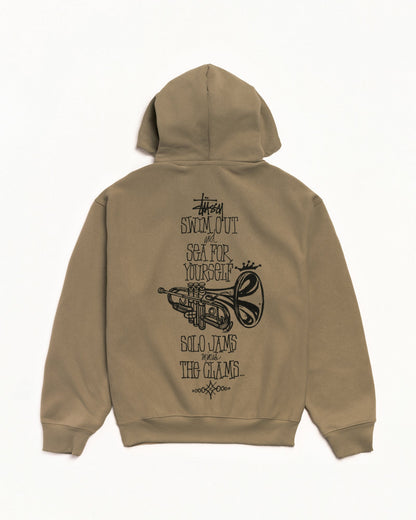 SWIM OUT ZIP HOODIE