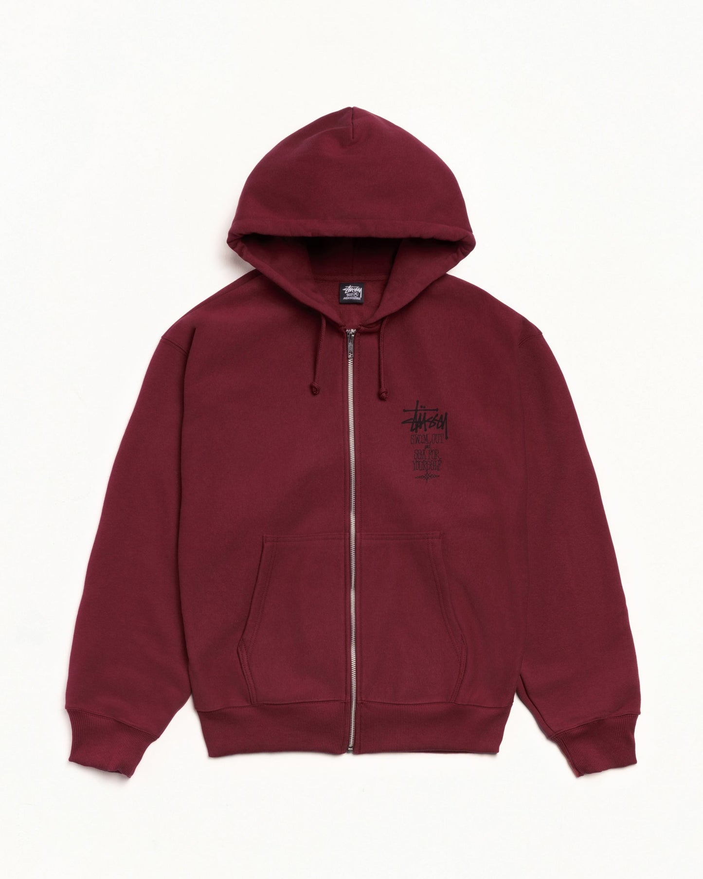 SWIM OUT ZIP HOODIE