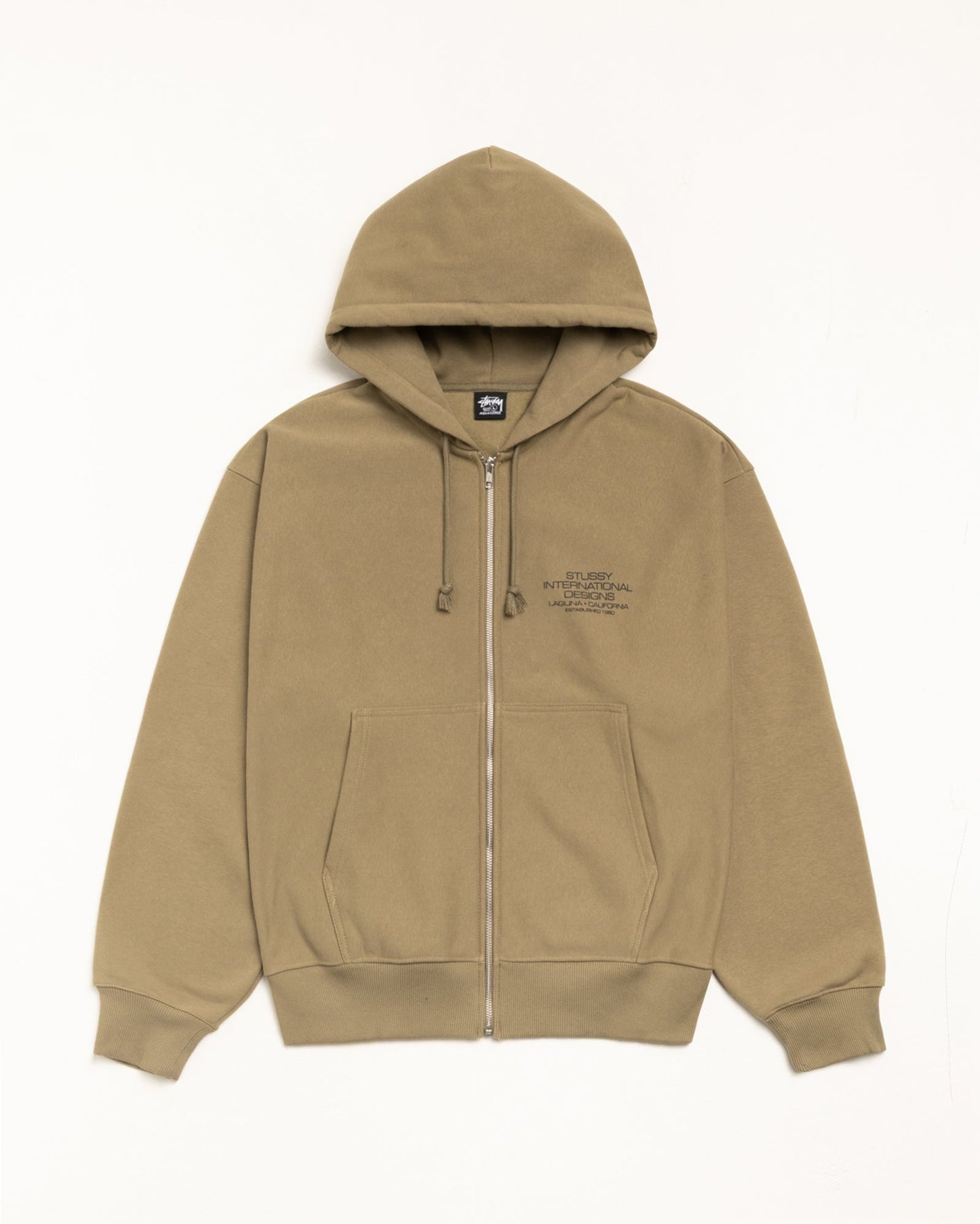 INTERNATIONAL DESIGNS ZIP HOODIE