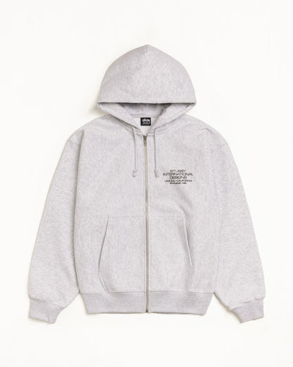 INTERNATIONAL DESIGNS ZIP HOODIE