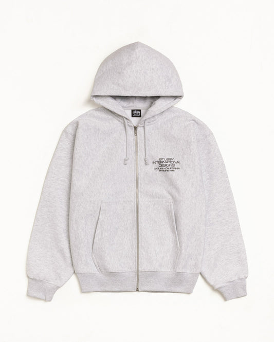 INTERNATIONAL DESIGNS ZIP HOODIE