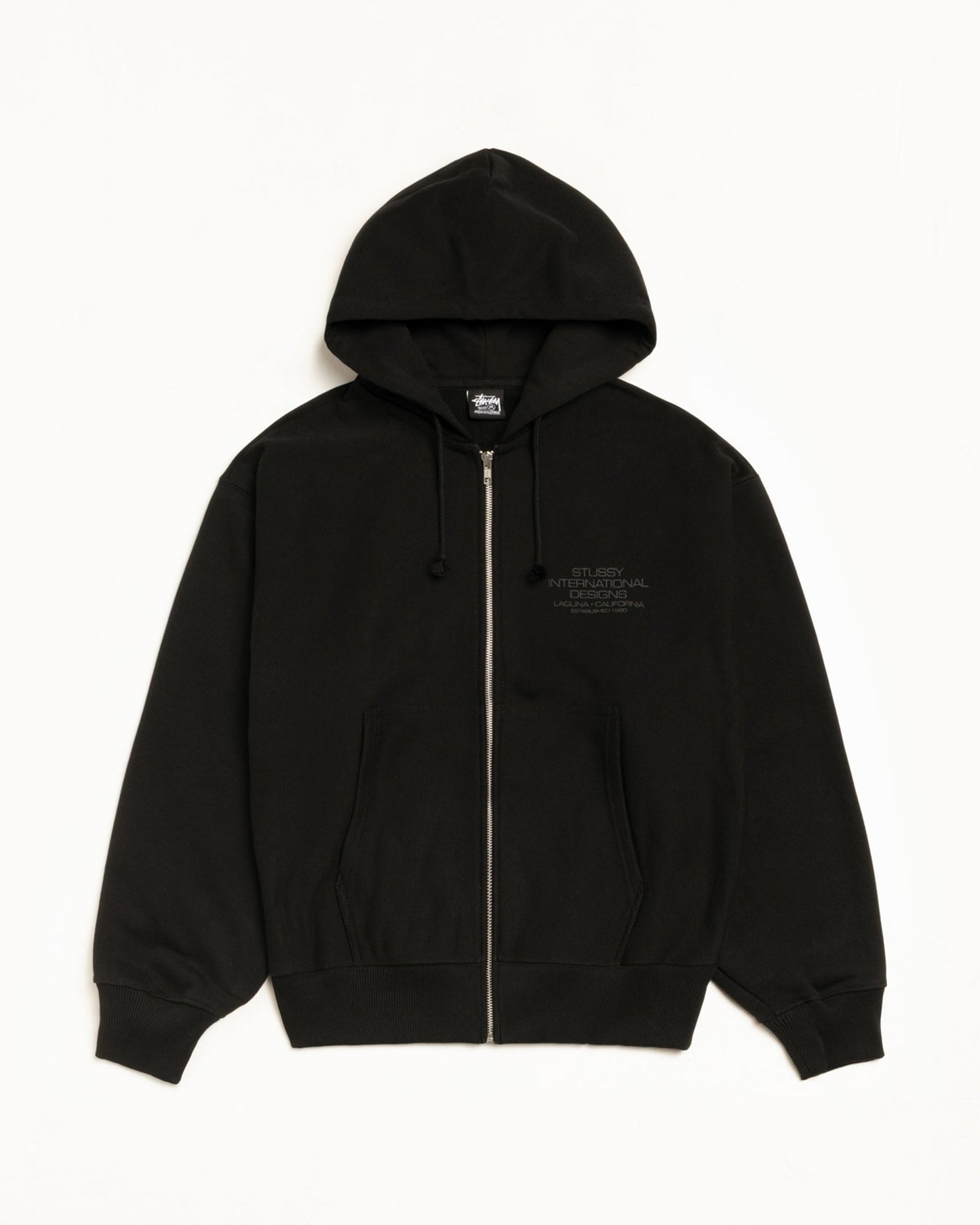 INTERNATIONAL DESIGNS ZIP HOODIE