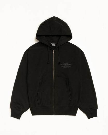 INTERNATIONAL DESIGNS ZIP HOODIE