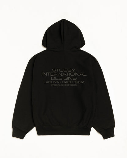 INTERNATIONAL DESIGNS ZIP HOODIE