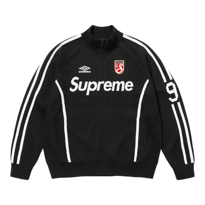 Supreme Umbro Zip Up Sweater Black