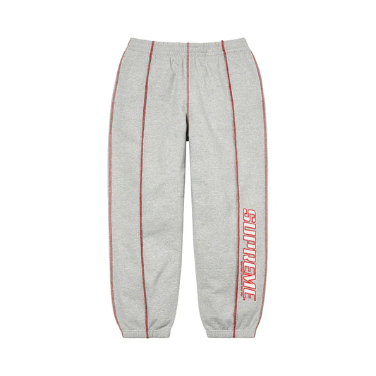 Supreme Coverstitch Sweatpant Heather Grey