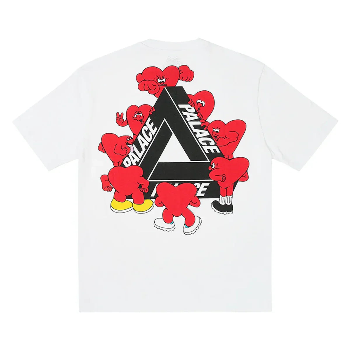 Palace Tri-Hearts T-shirt White