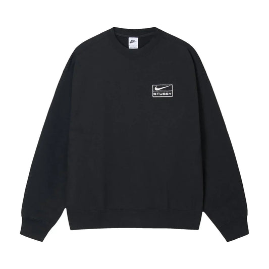 Stussy x Nike Fleece Crew Black