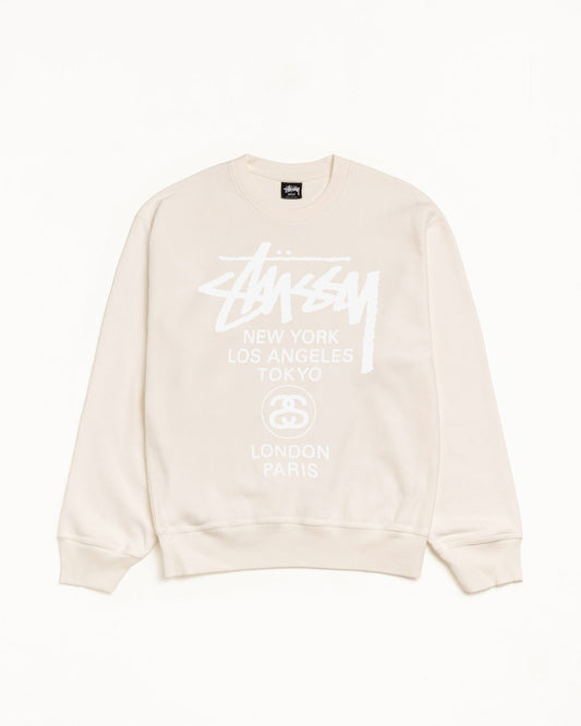 WORLD TOUR CREW PIGMENT DYED