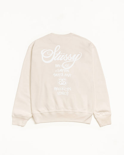 WORLD TOUR CREW PIGMENT DYED