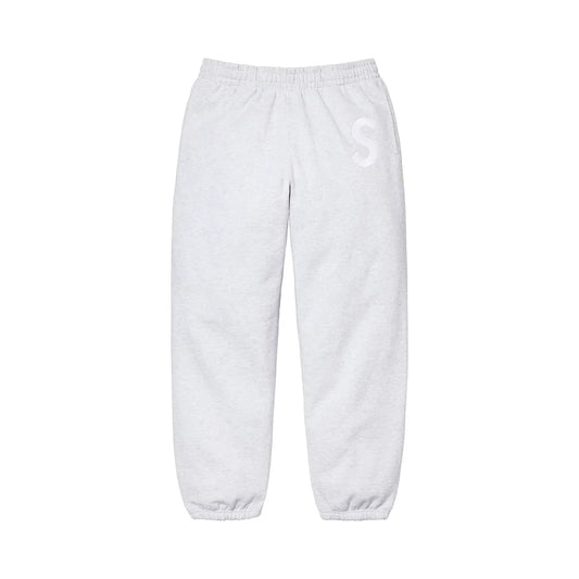 Supreme S Logo Sweatpant Ash Grey