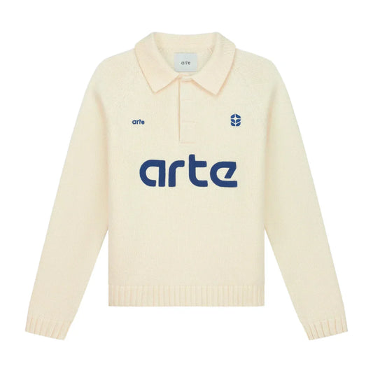 Arte Antwerp Football Knit Cream
