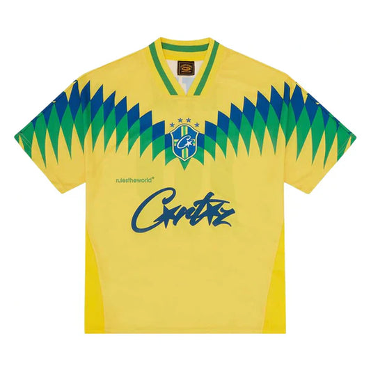 Corteiz Club America Jersey Brasil Yellow