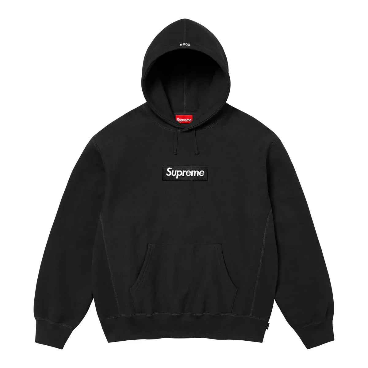 Supreme Box Logo Hooded Sweatshirt FW24 Black