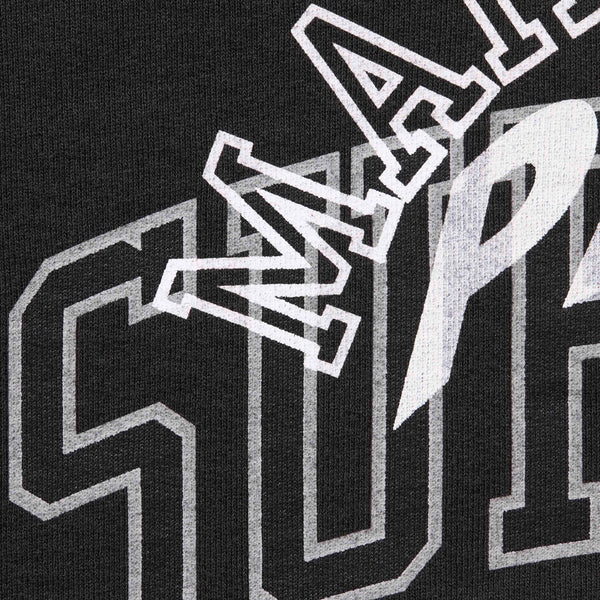 Supreme x MM6 Maison Margiela Zip Up Hooded Sweatshirt Black