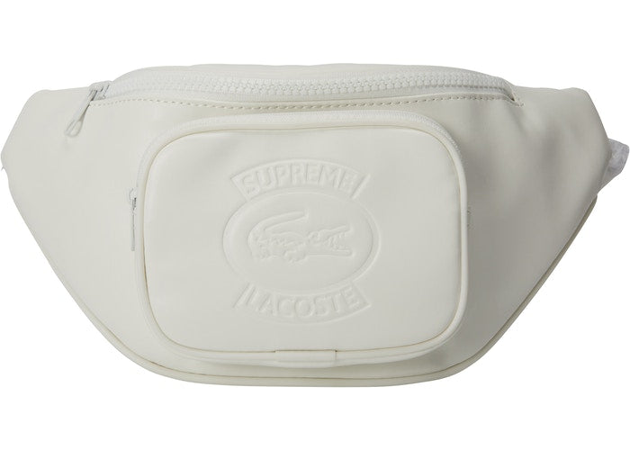 Supreme LACOSTE Waist Bag- White