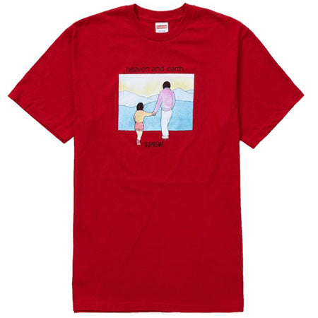 Supreme Heaven And Earth Tee- Red