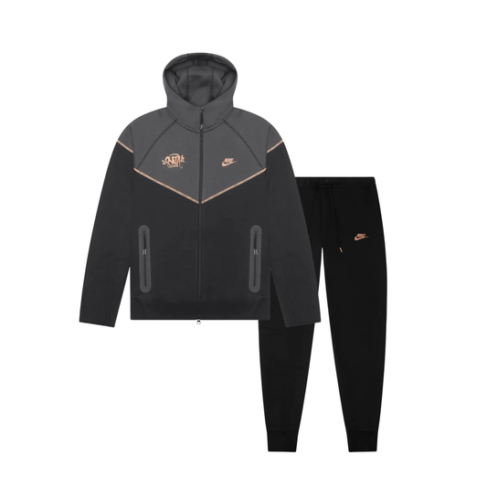 Nike x Syna World Central Cee Tech Fleece Black Tracksuit