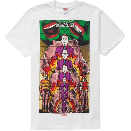 Supreme Gilbert & George DEATH Tee- White