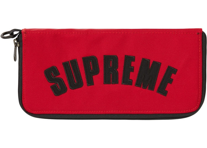 Supreme The North Face Arc Logo Organizer- Red