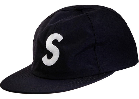 Supreme Gore Tex S logo 6 panel- Black