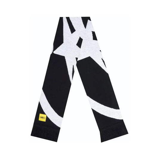 Corteiz Jacquard Scarf Black