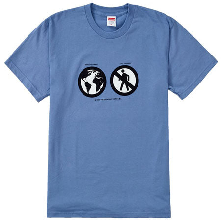 Supreme Save The Planet Tee- Slate