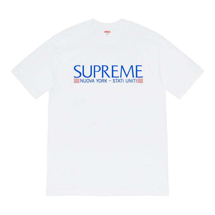 Supreme Nuova York Tee- White