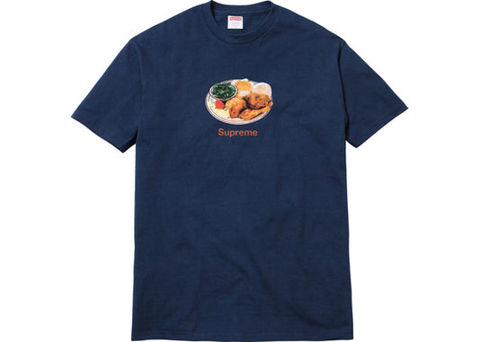 Supreme Chicken Dinner Tee- Navy