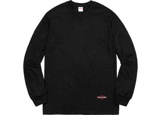 Supreme Independent L/S Tee- Black