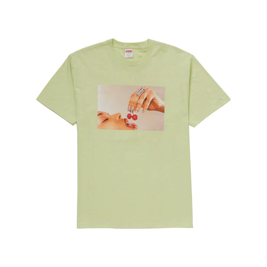 Supreme Cherries Tee- Pale Mint