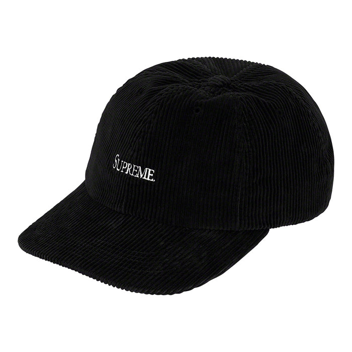 Supreme Corduroy 6-Panel- Black