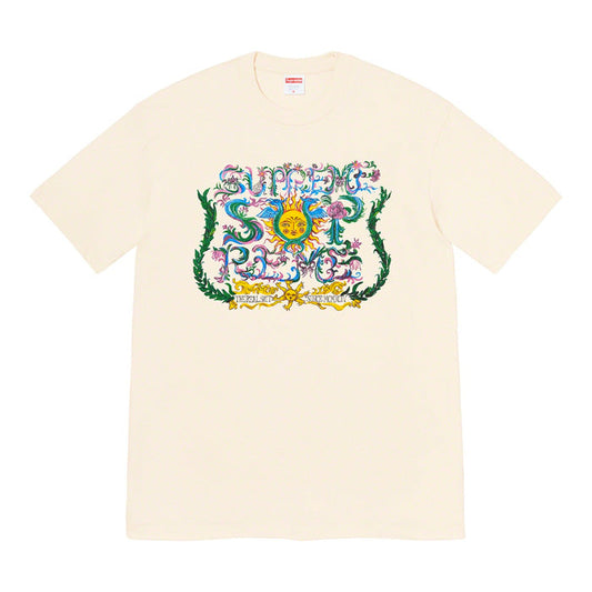 Supreme Crest Tee- Natural