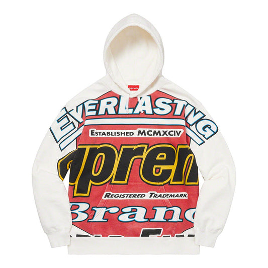 Supreme Everlasting Hooded Sweatshirt- White