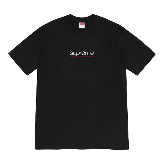 Supreme Five Boroughs Tee- Black