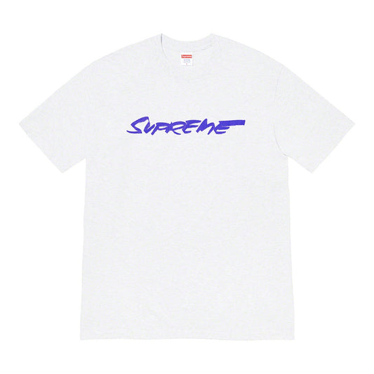 Supreme Futura Logo Tee- Ash Grey