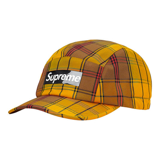 Supreme GORE-TEX Tech Camp Cap- Gold Plaid