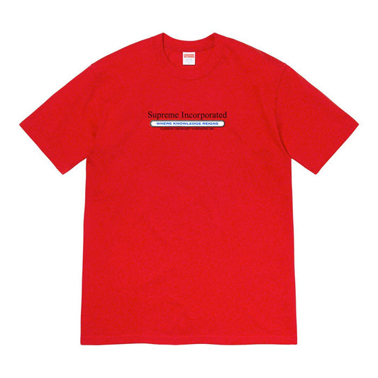 Supreme Inc. Tee- Red