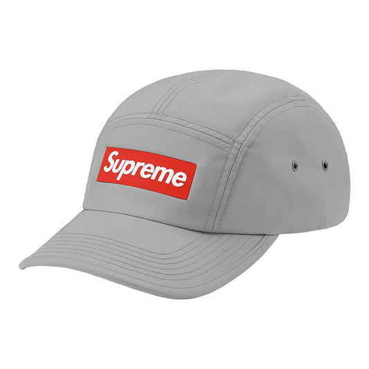 Supreme Inset Logo Camp Cap- Grey