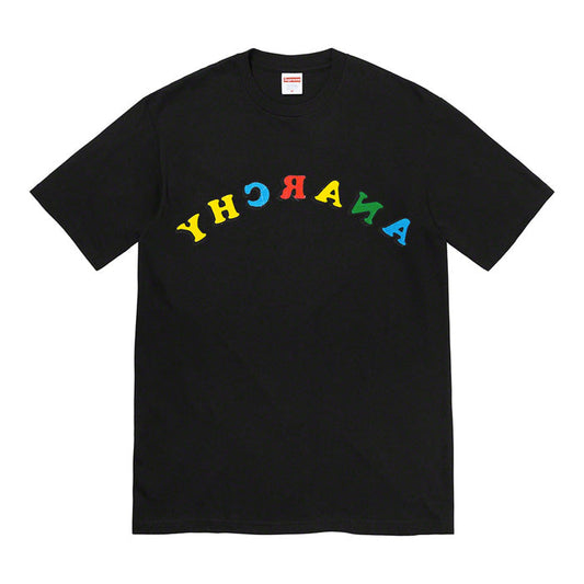 Supreme Jamie Reid Anarchy Tee- Black
