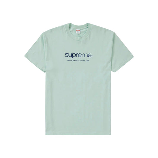 Supreme Shop Tee- Light Teal