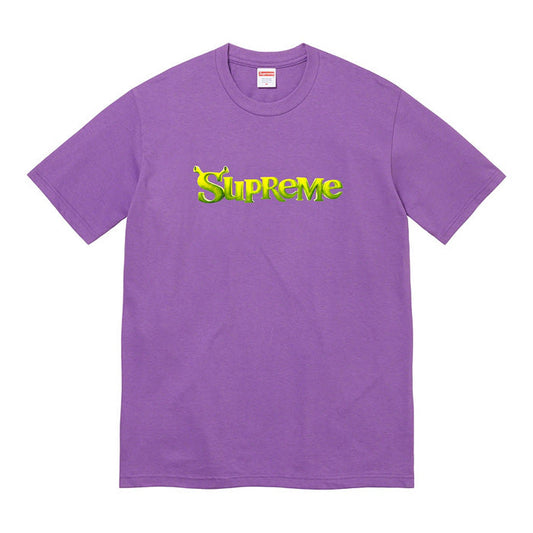 Supreme Shrek Tee- Purple