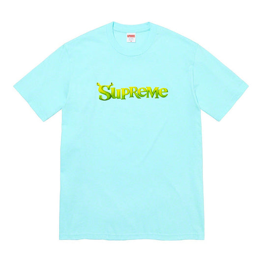 Supreme Shrek Tee- Turquoise