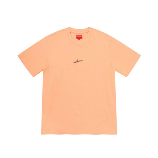 Supreme Signature S/S Top- Peach