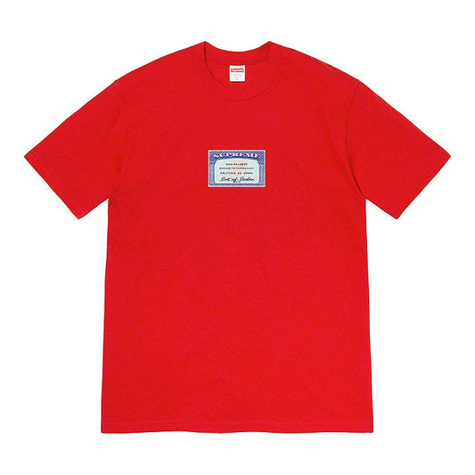 Supreme Social Tee- Red