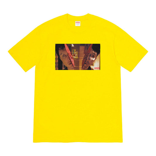 Supreme Split Tee- Yellow