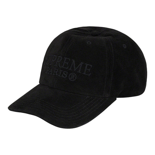 Supreme Suede 6-Panel- Black