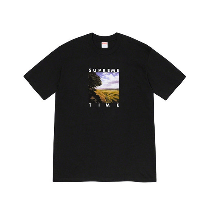 Supreme Time Tee- Black