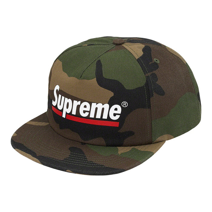 Supreme Underline 5-Panel (SS20)- Woodland Camo